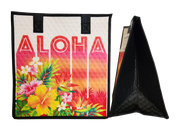 Tropical Paper Garden Hawaiian Hot/Cold Reusable Medium Bag - DUSK CREAM MED