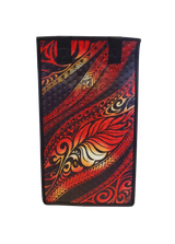 Tropical Paper Garden Reusable Hot/Cold Double Wine Bag- MAORI RED