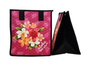 Tropical Paper Garden Hawaiian Hot/Cold Reusable Small Bag - EASY BREEZY PLUM PET