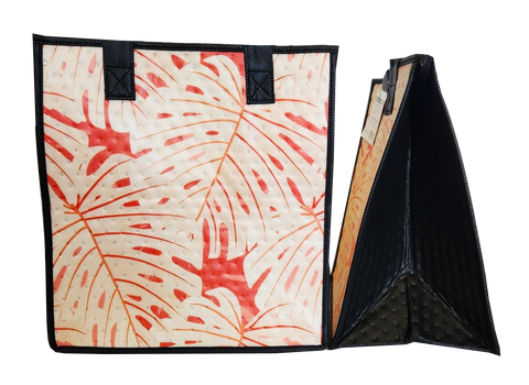 Tropical Paper Garden Hawaiian Hot/Cold Reusable Medium Bag - EMMA CORAL MED