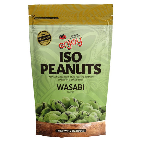 Enjoy Iso Peanuts - Wasabi 7oz.