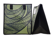 Tropical Paper Garden Hawaiian Hot/Cold Reusable Medium Bag - ENVY GREEN MED