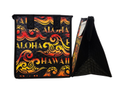 Tropical Paper Garden Hawaiian Hot/Cold Reusable Small Bag - EXPEDITION BLACK PET
