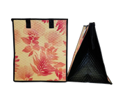 Tropical Paper Garden Hawaiian Hot/Cold Insulated Large Bag - FIRECRACKER CREAM