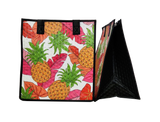 Tropical Paper Garden Hawaiian Hot/Cold Reusable Medium Bag - FRUITFUL WHITE