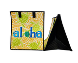 Tropical Paper Garden Hawaiian Hot/Cold Insulated Large Bag - GLIDE LARGE YELLOW