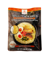 Hakubaku Ramen Authentically Japanese Ramen Noodle Soup - Tonkotsu 3.88 oz