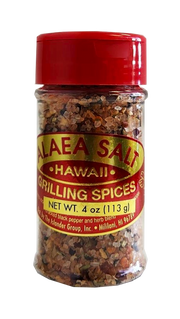 Hawaii Alaea Salt Grillng Spices Bottle 4oz.