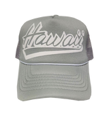 Hawaiian Headwear Shadow Hawaii Foam Trucker Hat - Gray