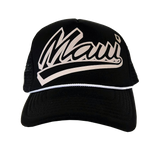 Hawaiian Headwear Shadow Maui Foam Trucker Hat - Black