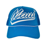 Hawaiian Headwear Shadow Maui Foam Trucker Hat - Lt. Blue