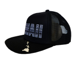 Hawaiian Headwear Tribal Hawaii Foam Trucker Hat - Black