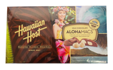 Hawaiian Host Milk Chocolate "ALOHAMACS" Creamy Milk Chocolate Covered Macadamias 5oz