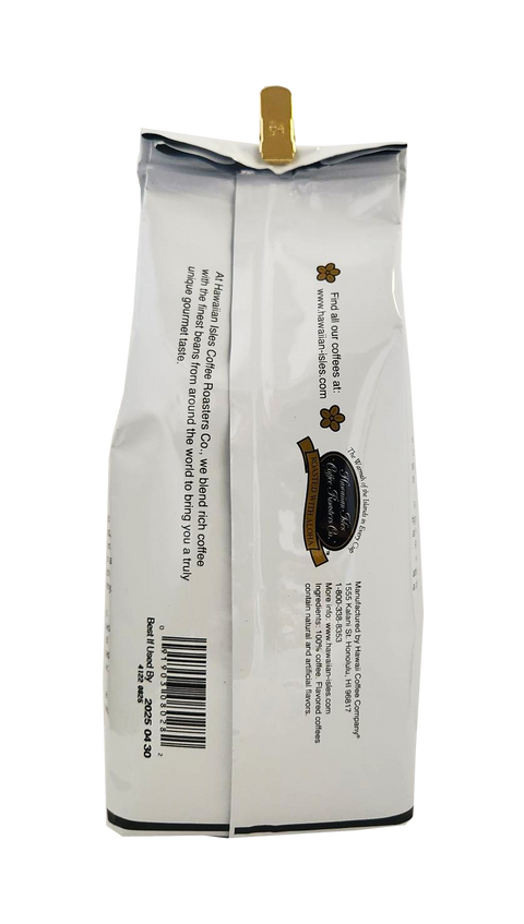 Hawaiian Isles Coffee Roasters Co. Vanilla Bean Macadamia Ground Coffee 8oz.