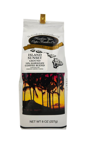 Hawaiian Isles Coffee Roasters Co. Island Sunset Ground 10% Hawaiian Coffee Blend 8oz