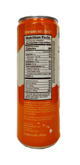 Hawaiian Soda Co. Sparkling Soda 12oz. - Mango Sunset