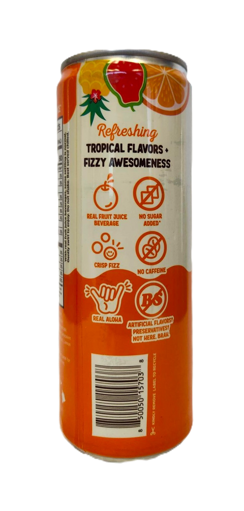 Hawaiian Soda Co. Sparkling Soda 12oz. - Mango Sunset