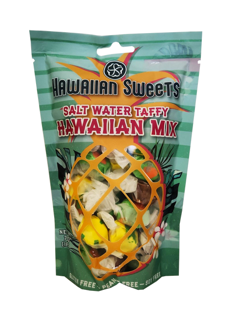Hawaiian Sweets Salt Water Taffy - Hawaiian Mix 7oz