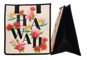 Tropical Paper Garden Hawaiian Hot/Cold Reusable Medium Bag - HAWAII BLOOMIN CREAM MED