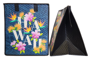 Tropical Paper Garden Hawaiian Hot/Cold Insulated Large Bag - HAWAII BLOOMIN NAVY LRG
