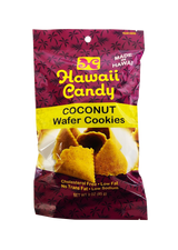 Hawaii Candy Coconut Wafer Cookies 3 oz.