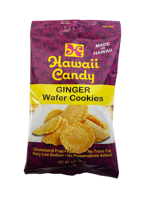 Hawaii Candy Ginger Wafer Cookies 3 oz