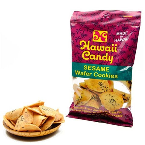 Hawaii Candy Sesame Wafer Cookies 3 oz
