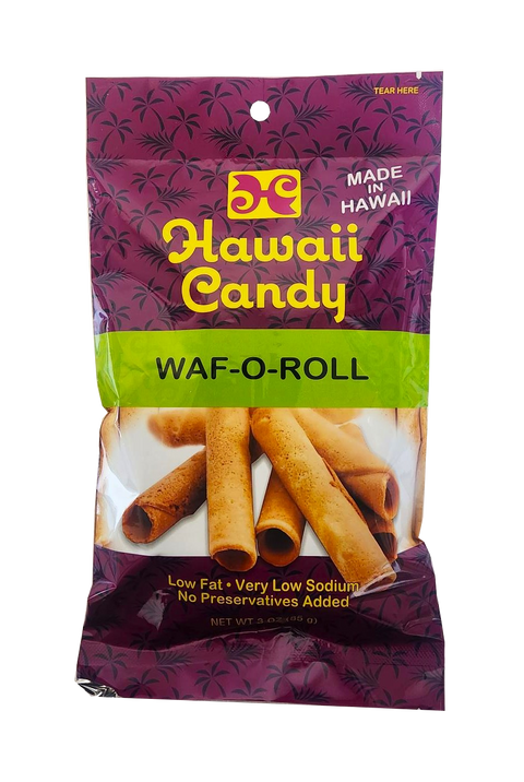 Hawaii Candy Waf-O-Roll 3 oz