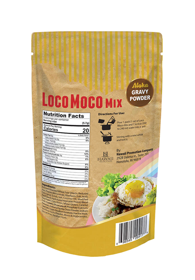 Hawaii Selection Loco Moco Gravy Mix Packet 1oz– Hawaii Food To You Hawaii Selection Loco Moco Gravy Mix Packet 1oz– Hawaii Food To You