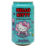 Hello Kitty Sparkling Soda - Tropical 11.83 oz.
