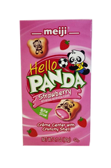 Hello Panda Biscuits with Strawberry Cream 2oz