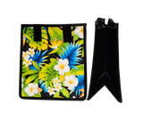 Tropical Paper Garden Hawaiian Hot/Cold Reusable Small Bag - HIBISCUS FLORAL BLACK