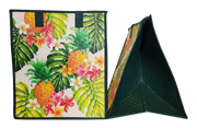 Tropical Paper Garden Hawaiian Hot/Cold Insulated Large Bag - HIDDEN GEMS CREAM LRG