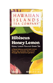 Hawaiian Islands Tea Co. Hibiscus Honey Lemon Flavored Green Tea 20CT/EA 1.41oz