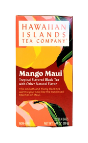 Hawaiian Islands Tea Co. Mango Maui Tropical Flavored Black Tea 20CT/EA 1.41oz