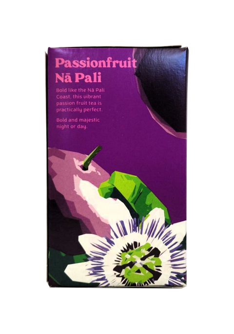 Hawaiian Islands Tea Co. Passion Fruit Napali Tropical Flavored Black Tea 20CT/EA 1.41oz