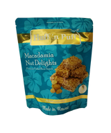 Huff 'N Puff Macadamia Nut Delights Premium Puffed Rice Snacks 5 oz