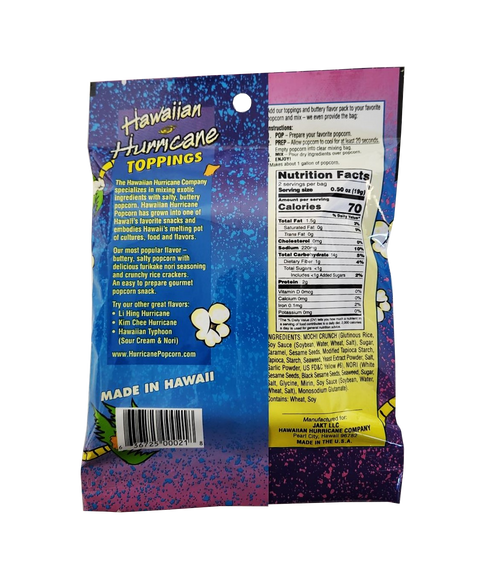 Hawaiian Hurricane Company Hawaiian Hurricane Theater Toppings Mochi Crunch & Nori 1.3oz