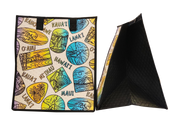 Tropical Paper Garden Hawaiian Hot/Cold Insulated Large Bag - ITINERARY RAINBOW LRG