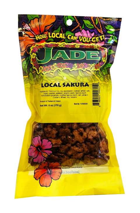 Jade Local Sakura Arare 6 oz
