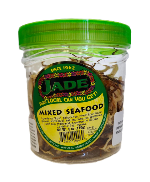 Jade Mixed Seafood Jar 7oz (NOT FOR SALE TO CALIFORNIA)