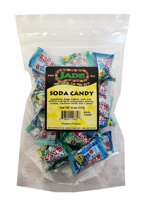 Jade Soda Candy 4 oz (NOT FOR SALE TO CALIFORNIA)