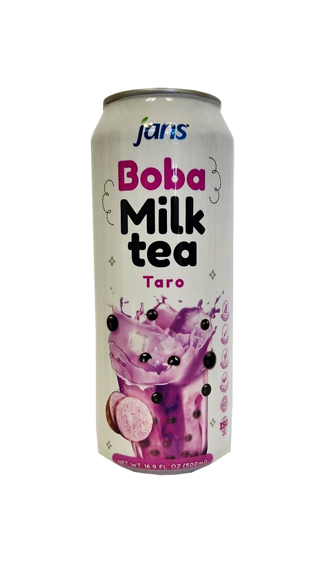 JANS Boba Milk Tea Taro 16.9 oz
