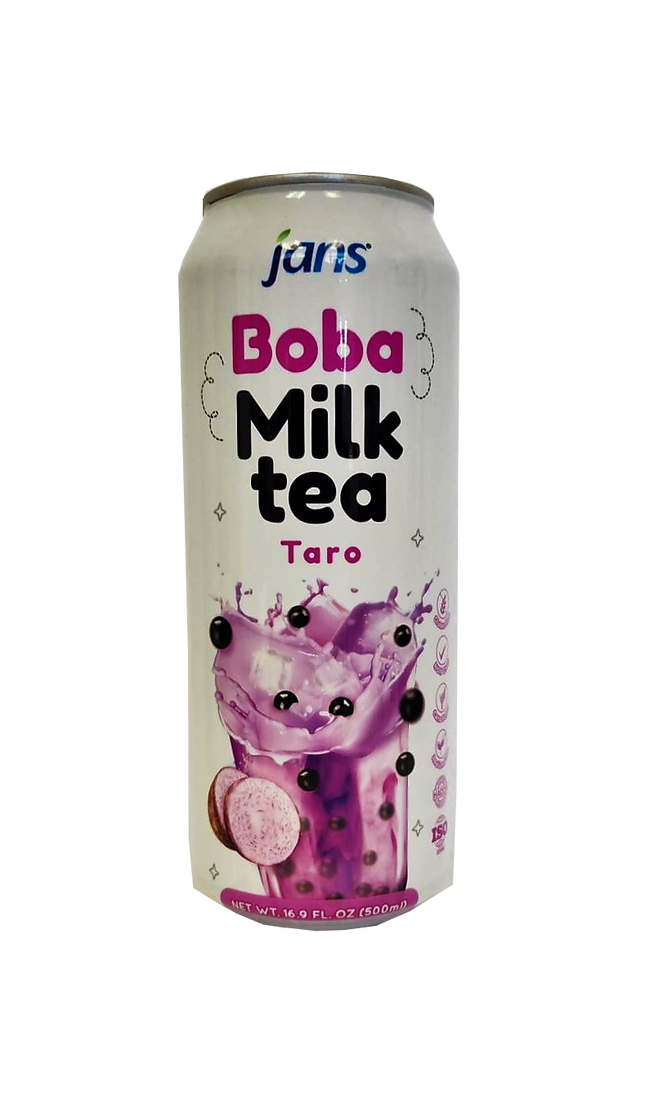 JANS Boba Milk Tea Taro 16.9 oz