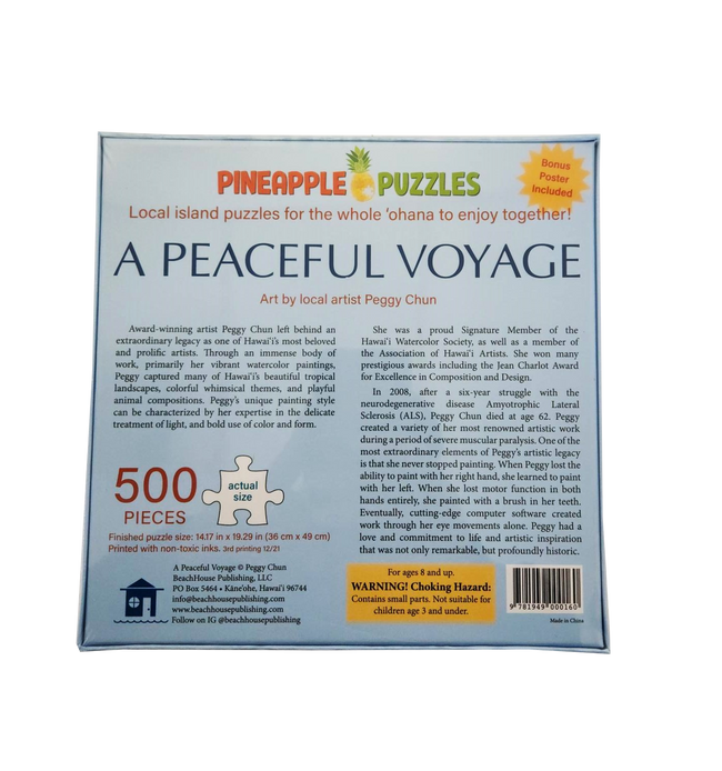 Jigsaw Puzzle 500 Pieces - A Peaceful Voyage