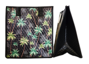 Tropical Paper Garden Hawaiian Hot/Cold Reusable Medium Bag - KOKKARI BLACK