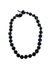 Kukui Nut Lei w/ Honu - Blue