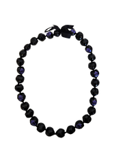 Kukui Nut Lei w/ Honu - Purple