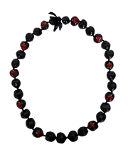 Kukui Nut Lei w/ Honu - Red