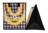 Tropical Paper Garden Hawaiian Hot/Cold Insulated Large Bag - LEIPAKA BLACK LRG